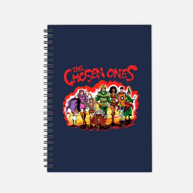 The Chosen Ones-none dot grid notebook-zascanauta