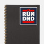 Run DND-none glossy sticker-shirox