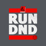 Run DND-none stretched canvas-shirox