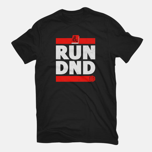 Run DND-mens long sleeved tee-shirox