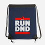 Run DND-none drawstring bag-shirox