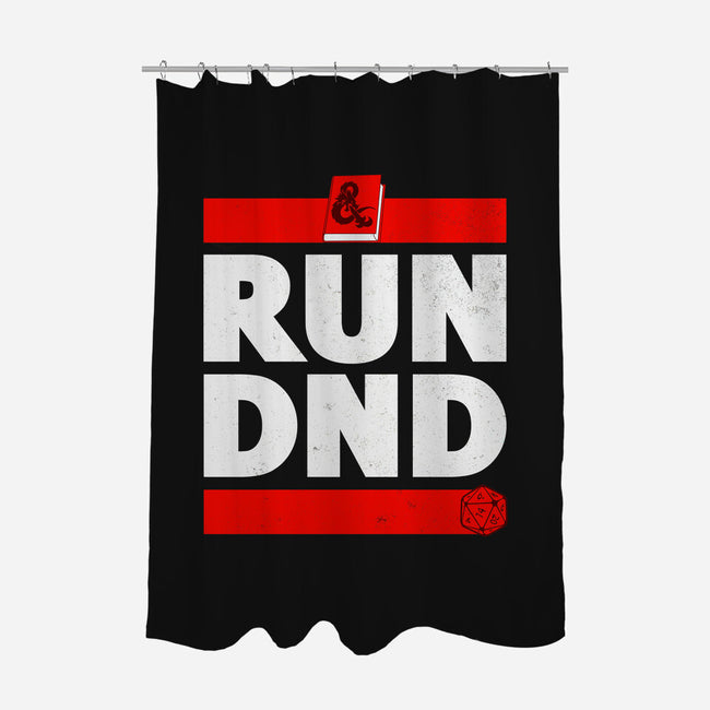 Run DND-none polyester shower curtain-shirox