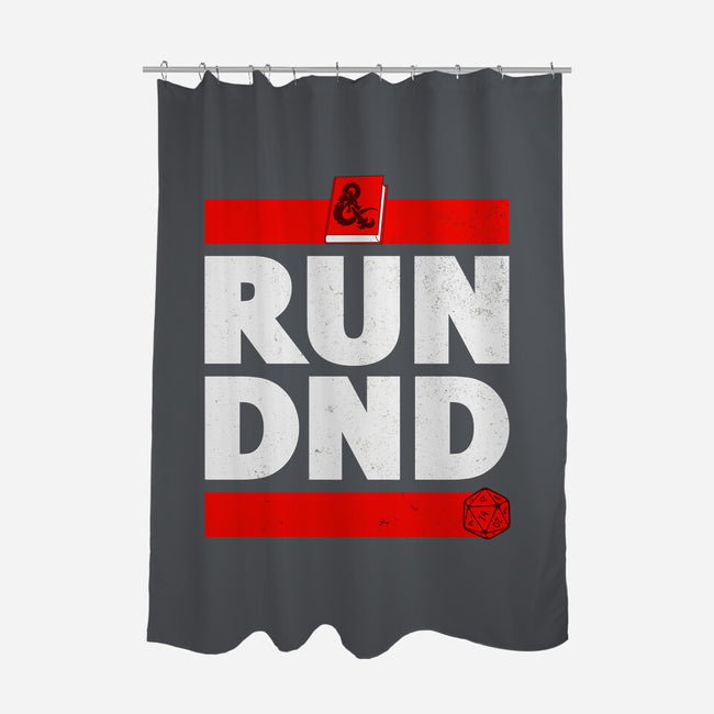 Run DND-none polyester shower curtain-shirox