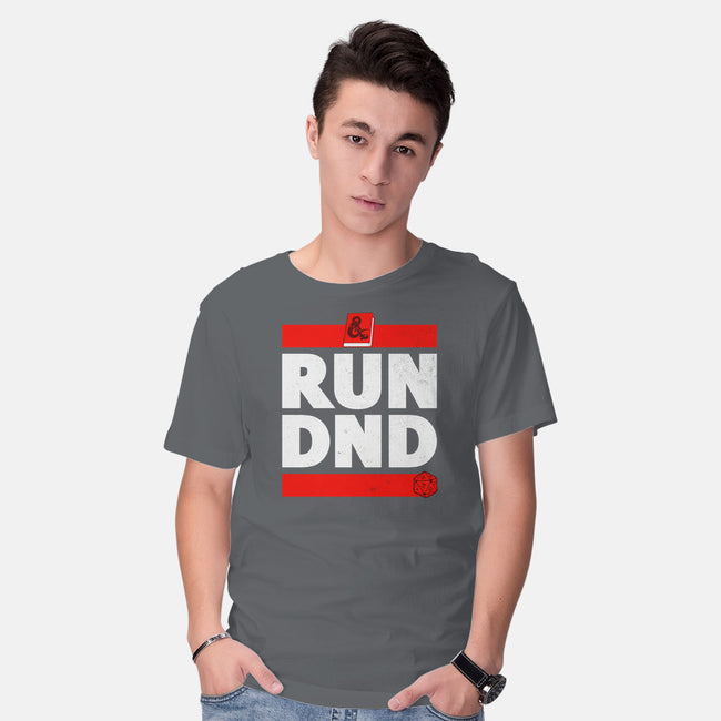 Run DND-mens basic tee-shirox