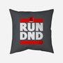 Run DND-none non-removable cover w insert throw pillow-shirox