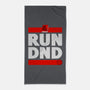 Run DND-none beach towel-shirox