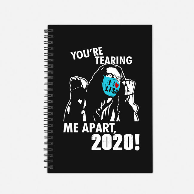 Tearing Me Apart 2020-none dot grid notebook-Boggs Nicolas