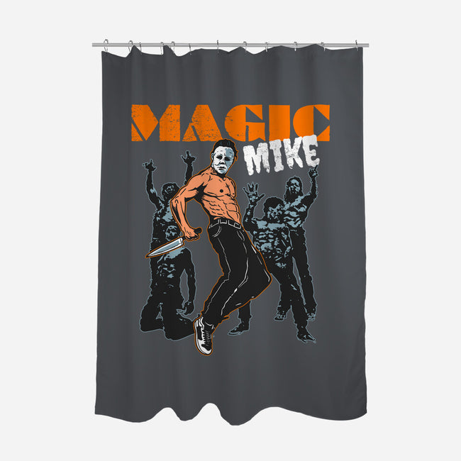 Magic Mike-none polyester shower curtain-gaci