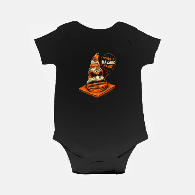 The Sorting Cone-baby basic onesie-glitchygorilla