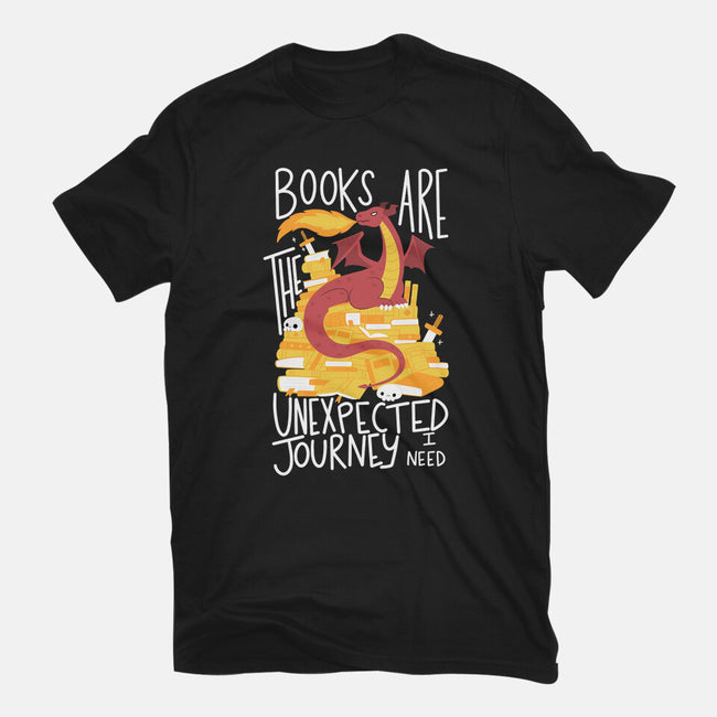Book Dragon-unisex basic tee-TaylorRoss1