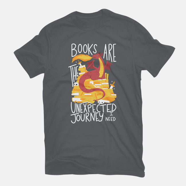 Book Dragon-unisex basic tee-TaylorRoss1