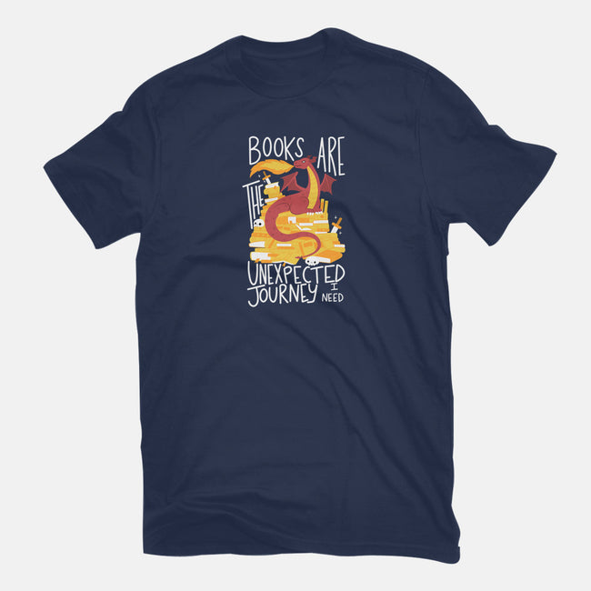 Book Dragon-womens fitted tee-TaylorRoss1
