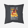Book Dragon-none removable cover w insert throw pillow-TaylorRoss1