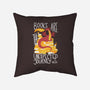 Book Dragon-none removable cover w insert throw pillow-TaylorRoss1