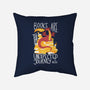 Book Dragon-none removable cover w insert throw pillow-TaylorRoss1