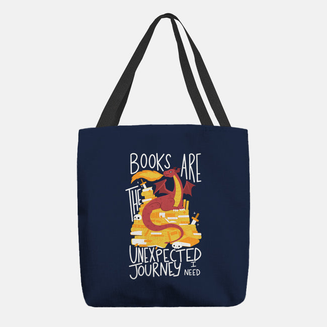 Book Dragon-none basic tote-TaylorRoss1