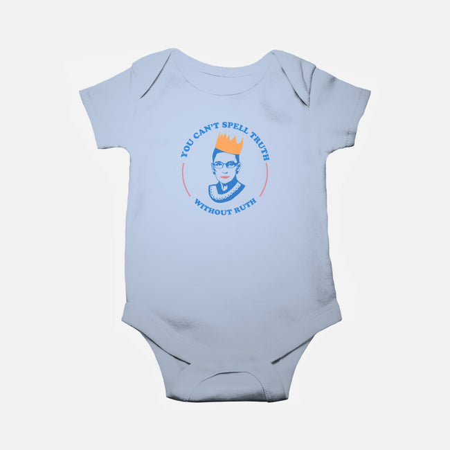 Truthful Ruth-baby basic onesie-TeeFury