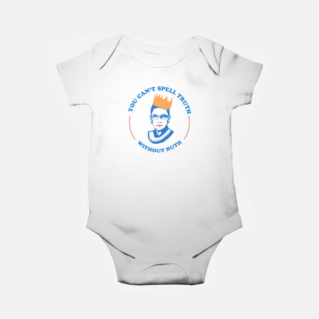 Truthful Ruth-baby basic onesie-TeeFury