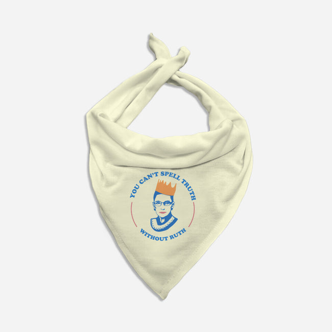 Truthful Ruth-cat bandana pet collar-TeeFury