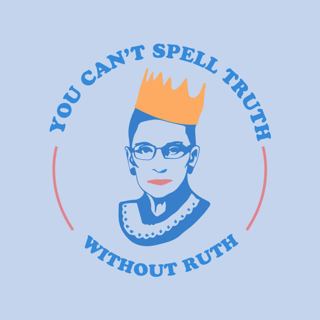 Truthful Ruth-none removable cover w insert throw pillow-TeeFury