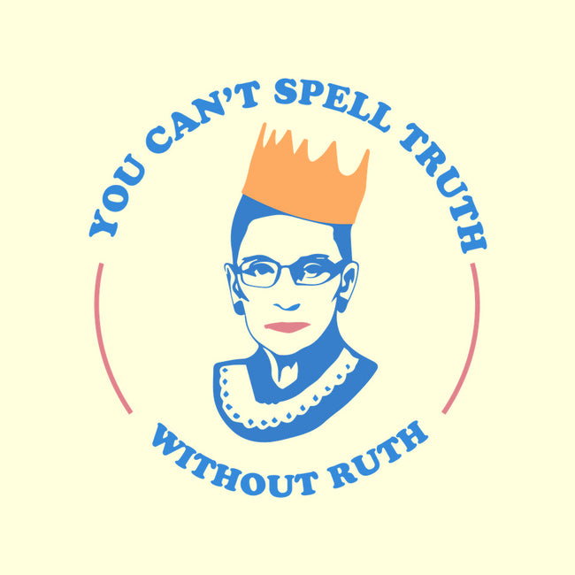 Truthful Ruth-none beach towel-TeeFury