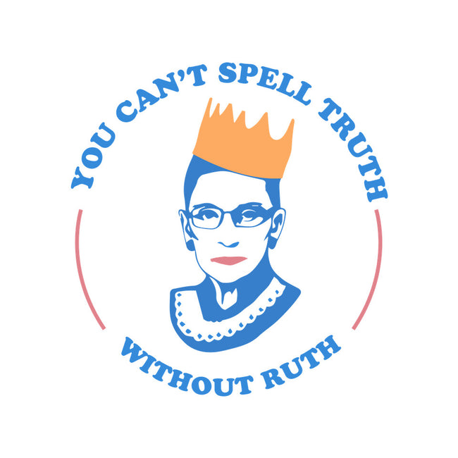 Truthful Ruth-none polyester shower curtain-TeeFury