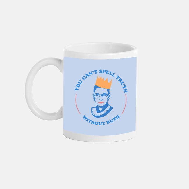 Truthful Ruth-none glossy mug-TeeFury