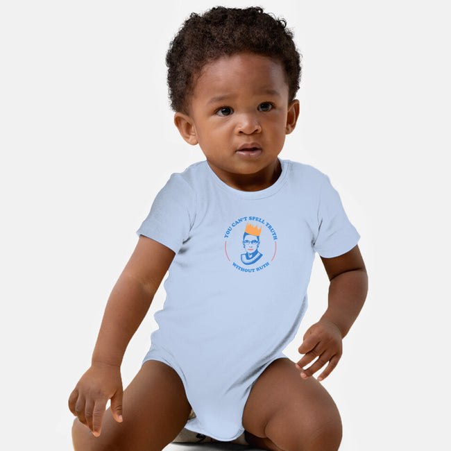 Truthful Ruth-baby basic onesie-TeeFury