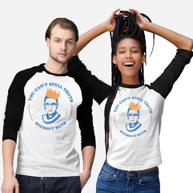 Truthful Ruth-unisex baseball tee-TeeFury