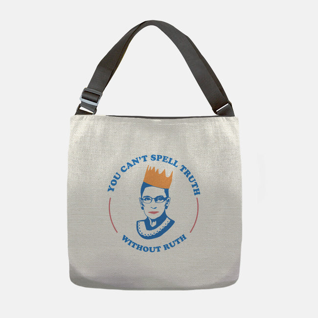 Truthful Ruth-none adjustable tote-TeeFury