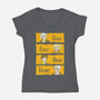 Golden Savages-womens v-neck tee-dalethesk8er