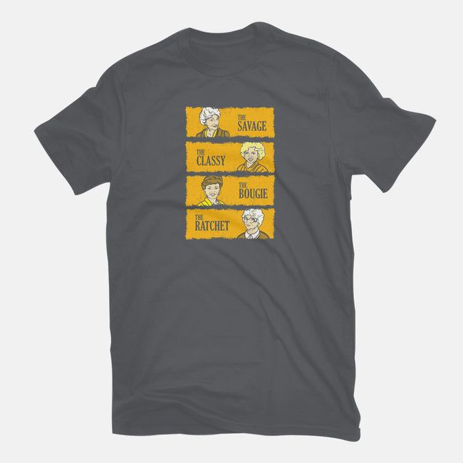 Golden Savages-womens basic tee-dalethesk8er