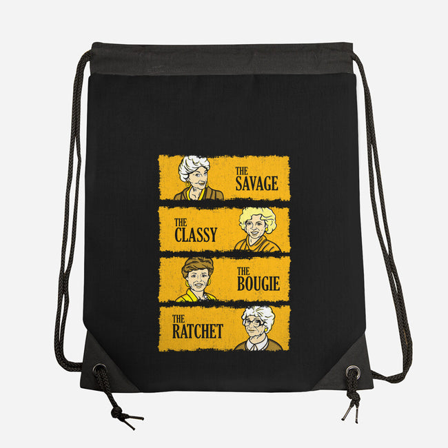 Golden Savages-none drawstring bag-dalethesk8er