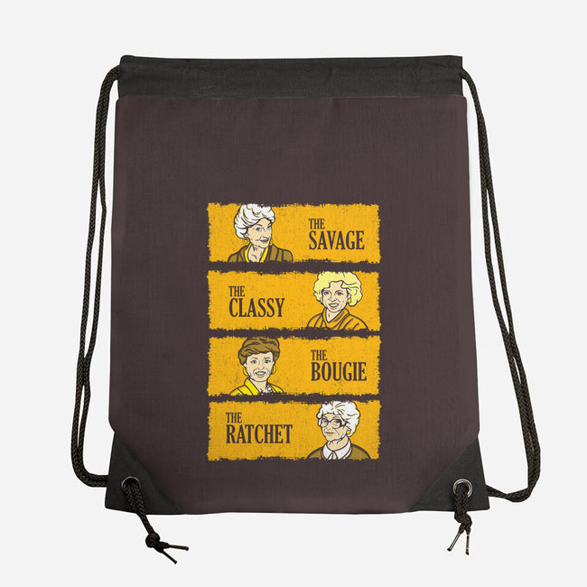 Golden Savages-none drawstring bag-dalethesk8er