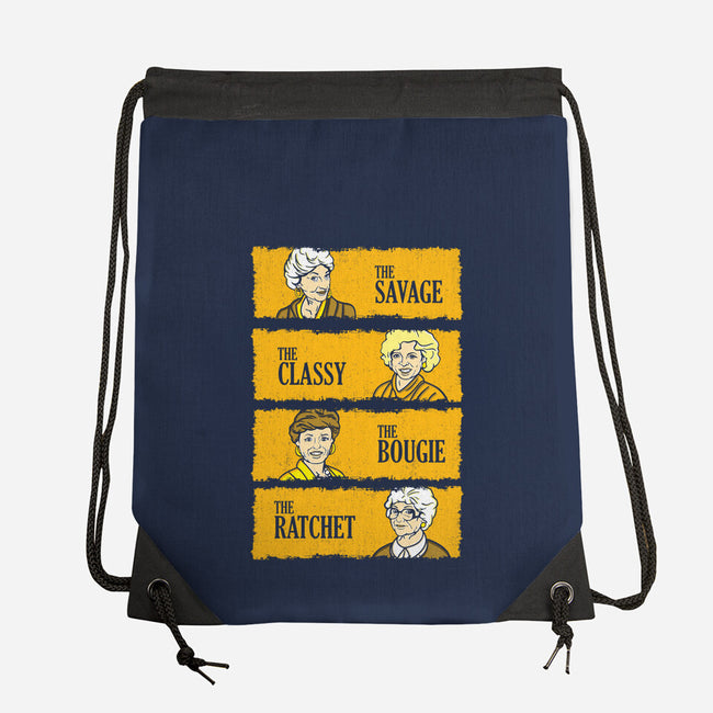 Golden Savages-none drawstring bag-dalethesk8er