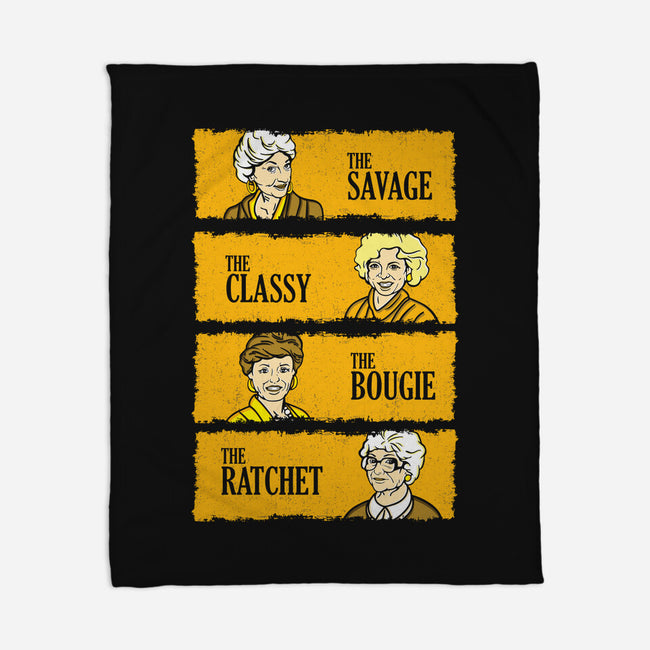 Golden Savages-none fleece blanket-dalethesk8er