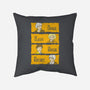 Golden Savages-none non-removable cover w insert throw pillow-dalethesk8er