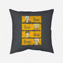 Golden Savages-none removable cover w insert throw pillow-dalethesk8er