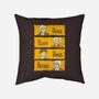 Golden Savages-none removable cover w insert throw pillow-dalethesk8er