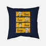 Golden Savages-none removable cover w insert throw pillow-dalethesk8er