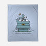 A Dark And Stormy Knight-none fleece blanket-kg07