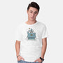 A Dark And Stormy Knight-mens basic tee-kg07