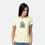 A Dark And Stormy Knight-womens basic tee-kg07