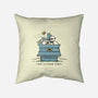 A Dark And Stormy Knight-none removable cover w insert throw pillow-kg07