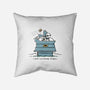 A Dark And Stormy Knight-none removable cover w insert throw pillow-kg07