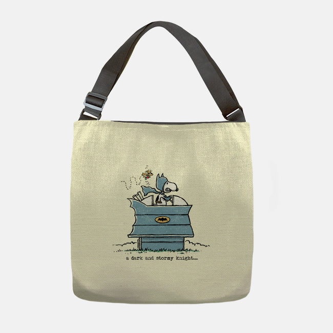 A Dark And Stormy Knight-none adjustable tote-kg07