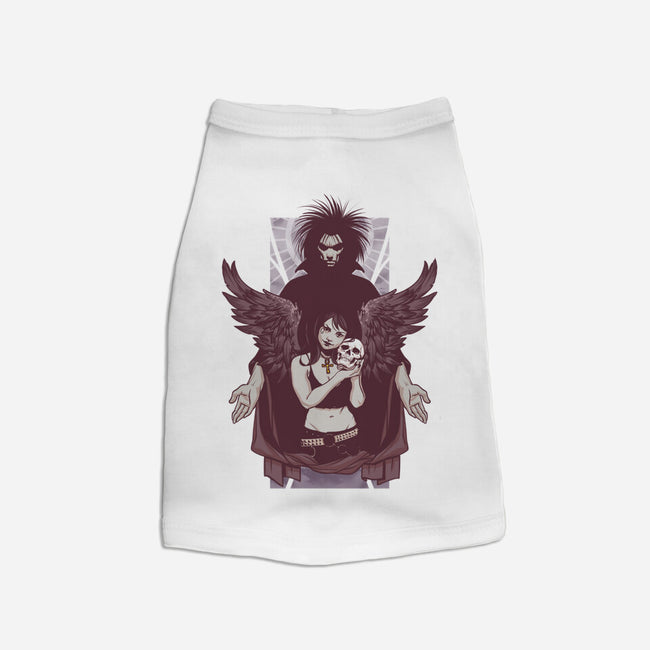 Death and Sandman-dog basic pet tank-lucassilva