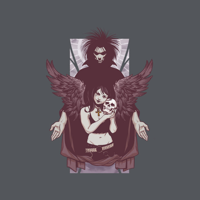 Death and Sandman-womens v-neck tee-lucassilva