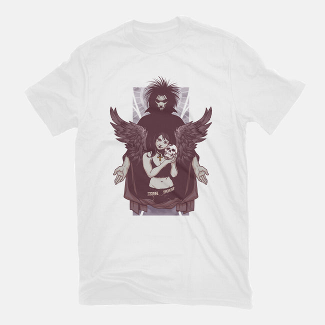 Death and Sandman-unisex basic tee-lucassilva