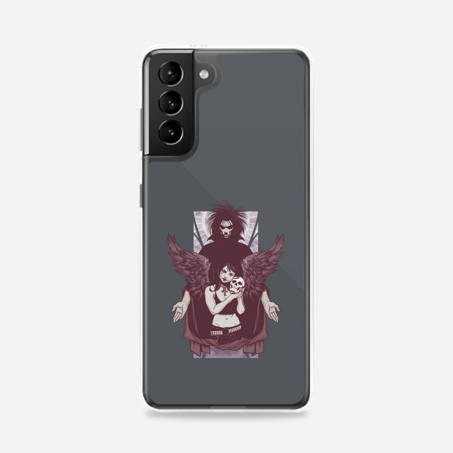 Death and Sandman-samsung snap phone case-lucassilva